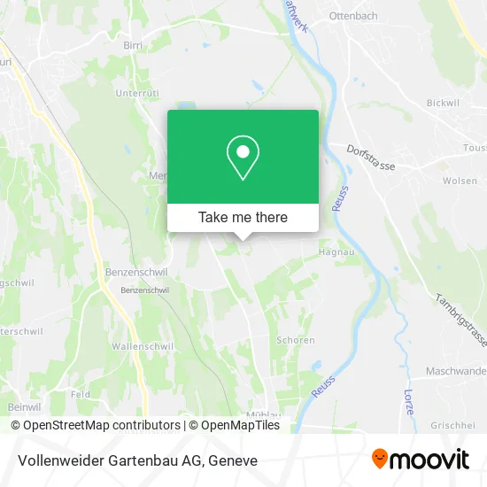 Vollenweider Gartenbau AG map