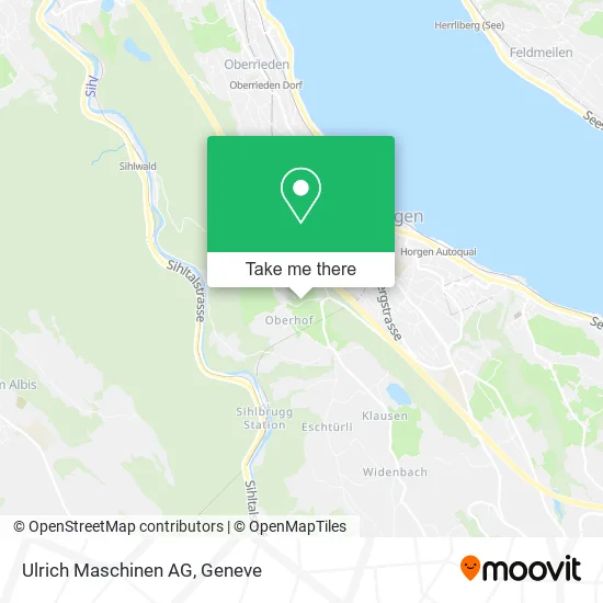 Ulrich Maschinen AG map