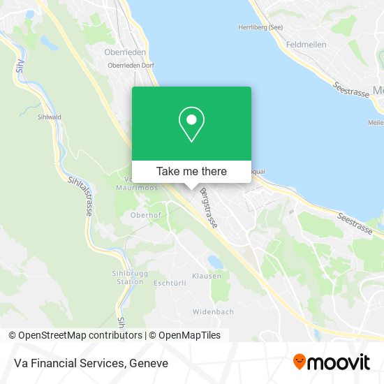 Va Financial Services map