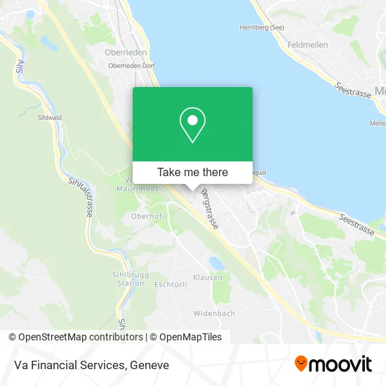 Va Financial Services map