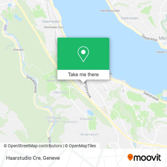 Haarstudio Cre map