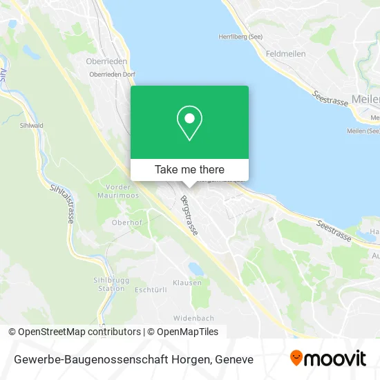 Gewerbe-Baugenossenschaft Horgen map