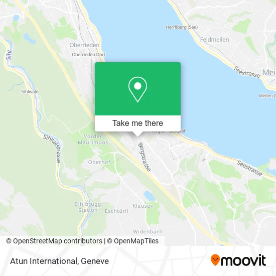 Atun International map