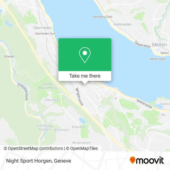 Night Sport Horgen map