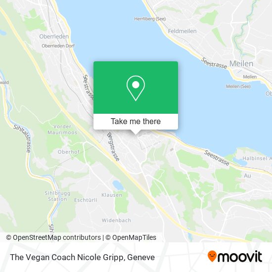 The Vegan Coach Nicole Gripp map