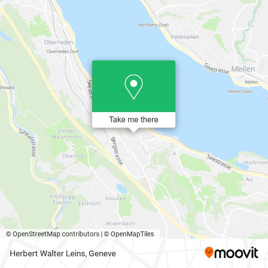 Herbert Walter Leins map