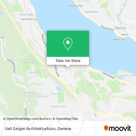 Ueli Geiger Architekturbüro map