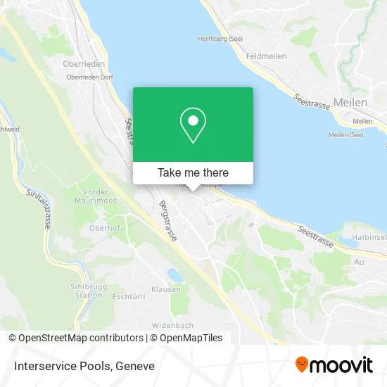 Interservice Pools map