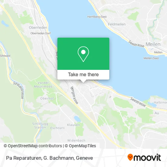 Pa Reparaturen, G. Bachmann map