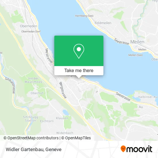 Widler Gartenbau map