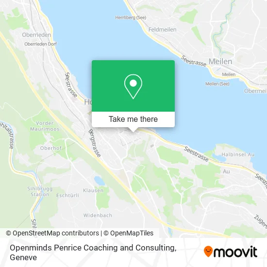 Openminds Penrice Coaching and Consulting map