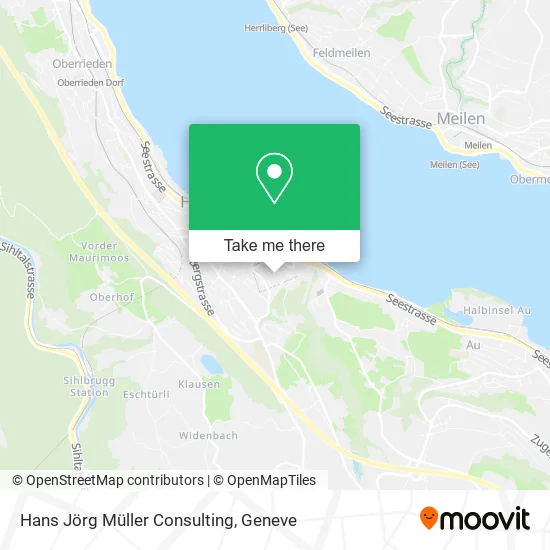 Hans Jörg Müller Consulting map