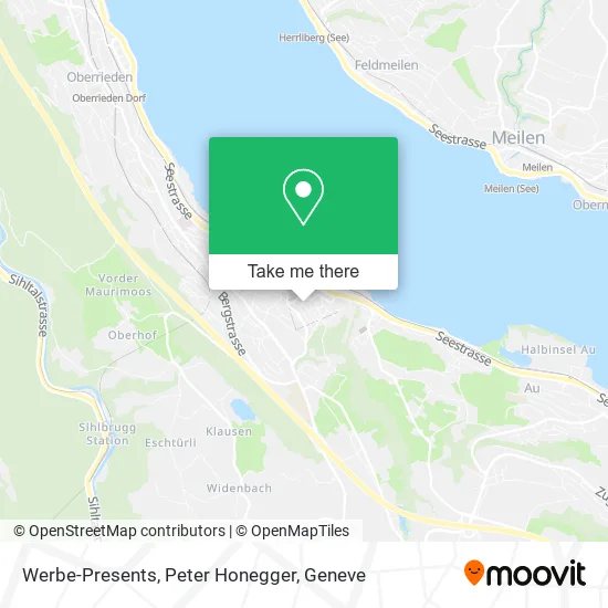 Werbe-Presents, Peter Honegger map