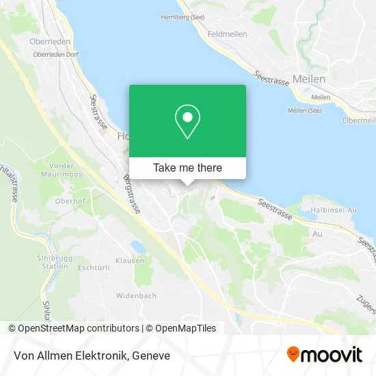 Von Allmen Elektronik map