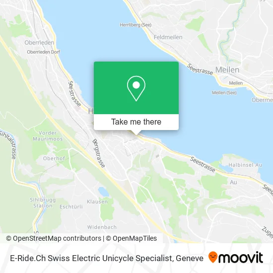 E-Ride.Ch Swiss Electric Unicycle Specialist map