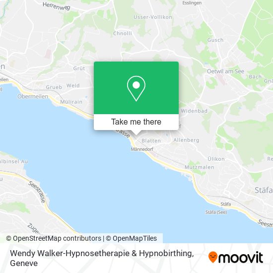 Wendy Walker-Hypnosetherapie & Hypnobirthing map