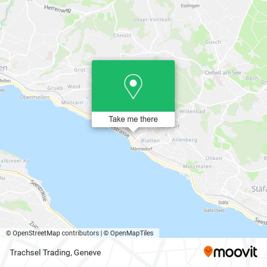 Trachsel Trading map