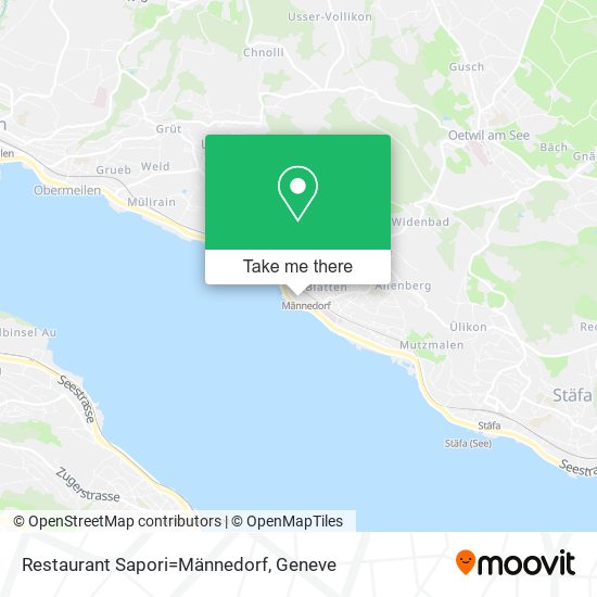 Restaurant Sapori=Männedorf map