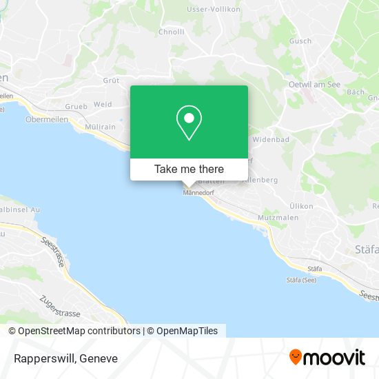 Rapperswill map