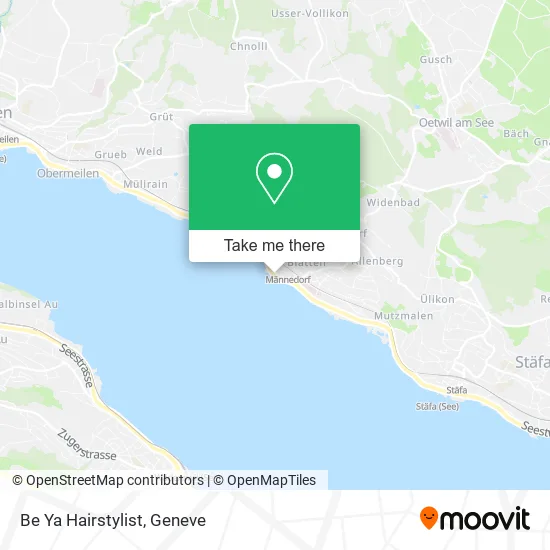 Be Ya Hairstylist map