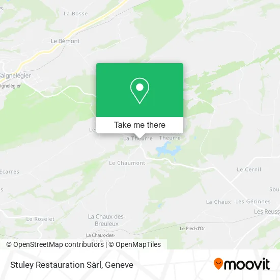 Stuley Restauration Sàrl map