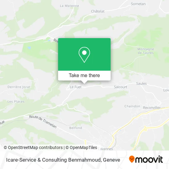 Icare-Service & Consulting Benmahmoud map