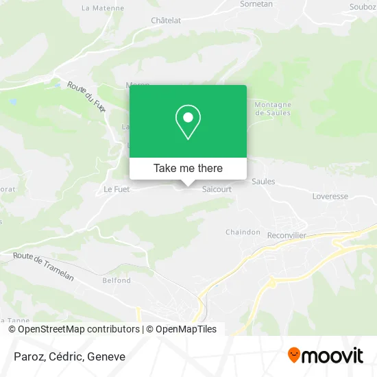 Paroz, Cédric map