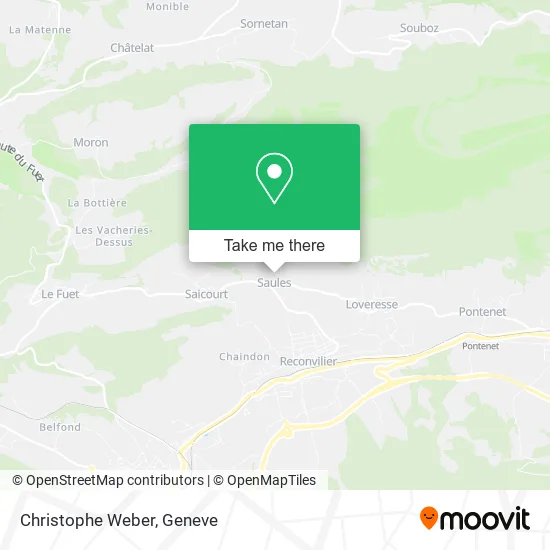 Christophe Weber map