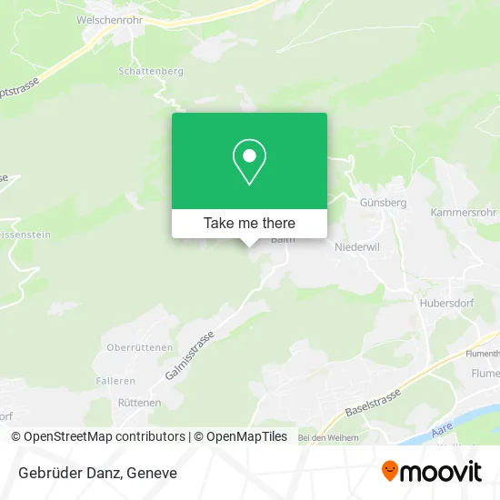 Gebrüder Danz map