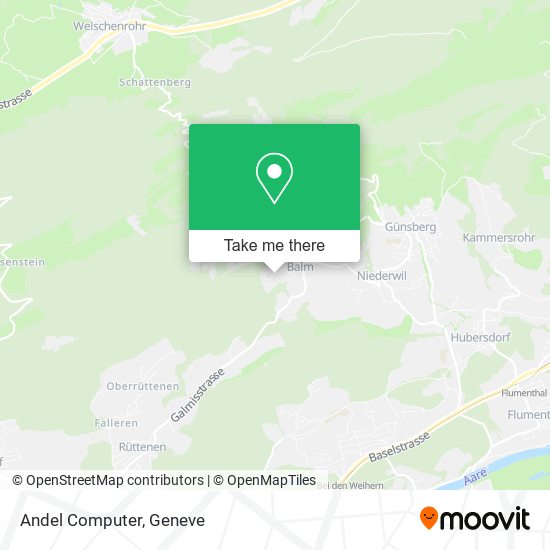 Andel Computer map