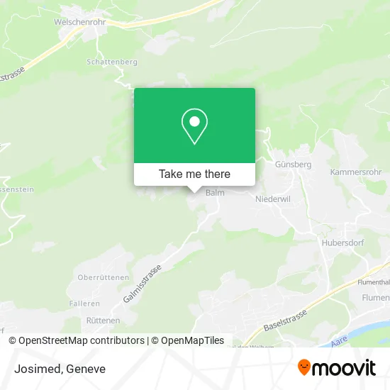 Josimed map