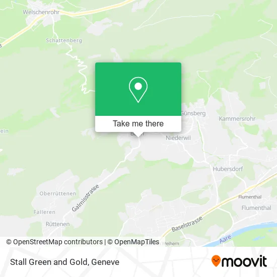 Stall Green and Gold map