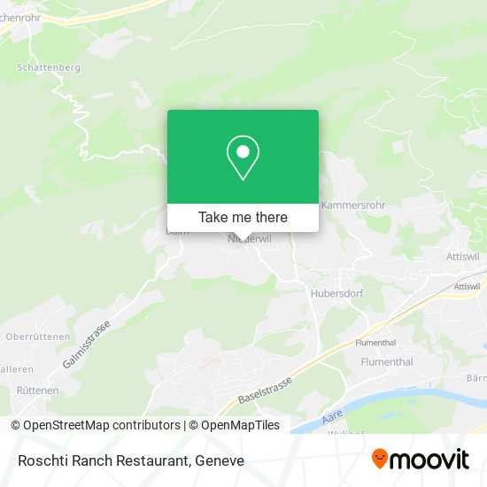 Roschti Ranch Restaurant map