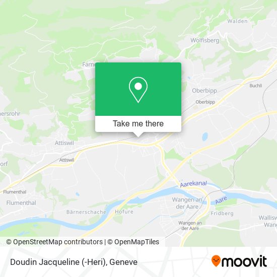Doudin Jacqueline (-Heri) map