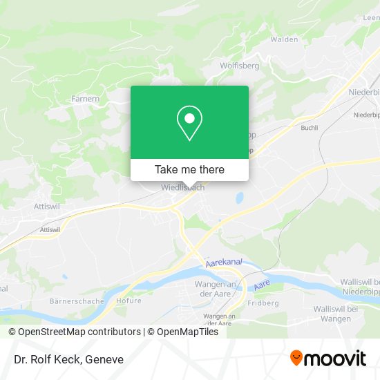 Dr. Rolf Keck map