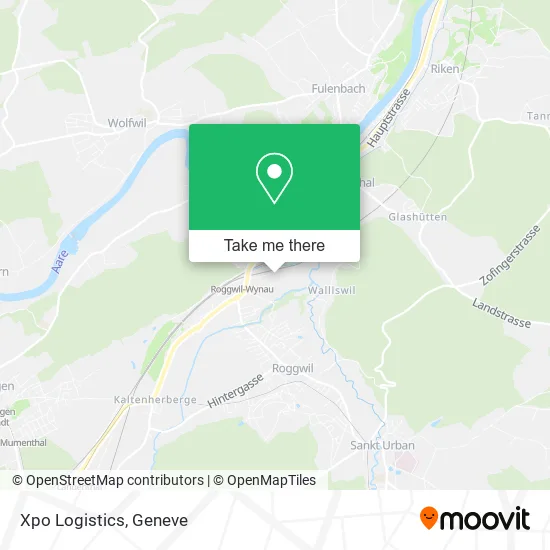 Xpo Logistics map
