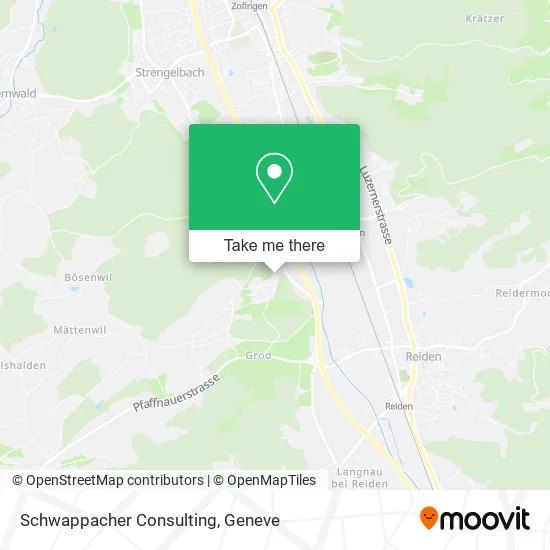 Schwappacher Consulting map