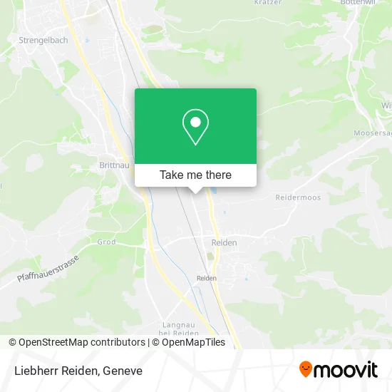 Liebherr Reiden map