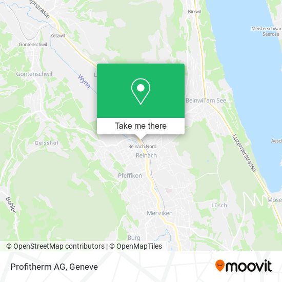 Profitherm AG map