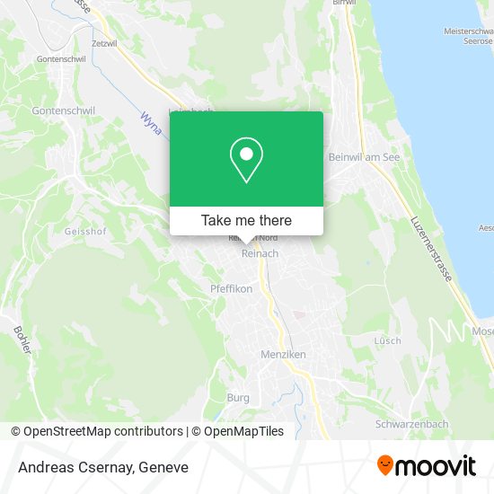 Andreas Csernay map