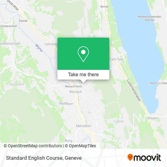 Standard English Course map