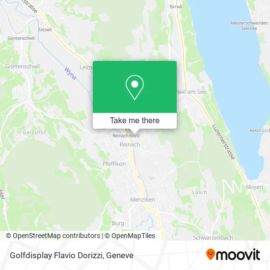 Golfdisplay Flavio Dorizzi map