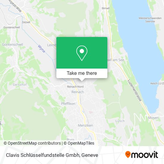 Clavis Schlüsselfundstelle Gmbh map