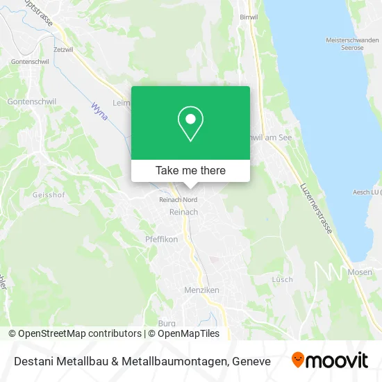 Destani Metallbau & Metallbaumontagen map