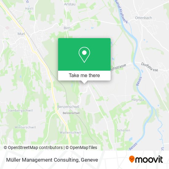 Müller Management Consulting map
