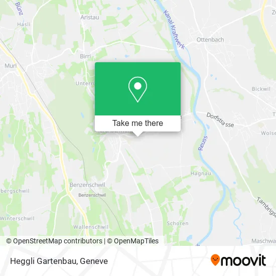 Heggli Gartenbau map