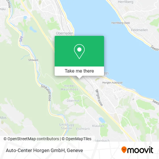 Auto-Center Horgen GmbH map
