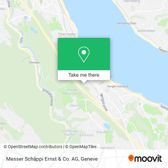 Messer Schäppi Ernst & Co. AG map