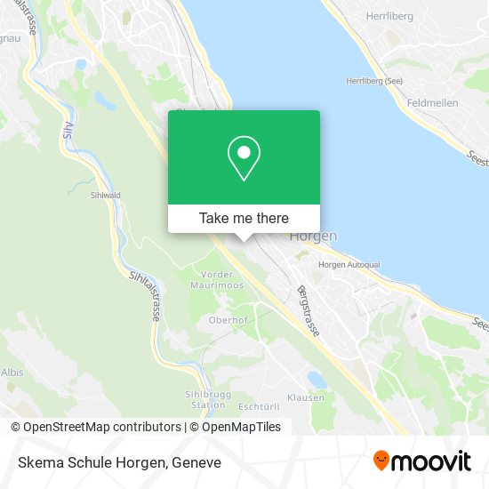 Skema Schule Horgen map