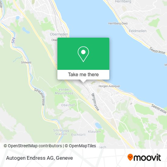 Autogen Endress AG map